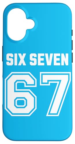 67 Six Seven Sport Design on Back. 6 7 Meme Men Women Kids X}zP[X iPhone 16 p