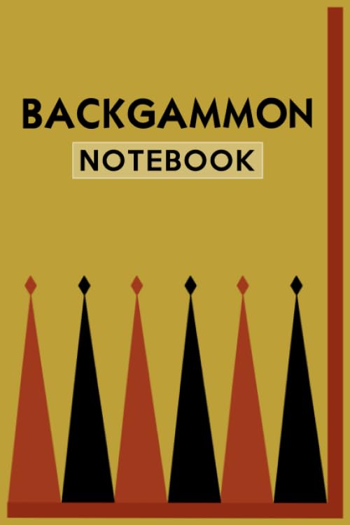 Backgammon Notebook: Backgammon Journal 6x9 Inch Matte Softcover Diary Notebook: With 110 Blank Lined Pages