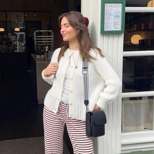 POIUGOYA Small Crossbody Bags for Women Trendy,Leather Triple Compartment Cell Phone Crossbody Wallet Purses with Card Slots2