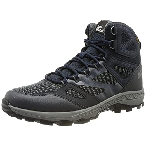 Jack Wolfskin Herren Downhill Texapore Mid M Walking Schuh, Dark Blue Blue, 43 EU
