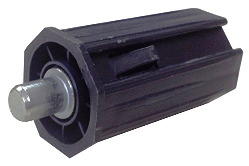 IUNCI 030.001 Cápsula de PVC para persiana con espiga metálica para eje de 40 octogonal.