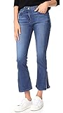 3x1 Womens Denim Mid Rise Cropped Jeans Blue 24