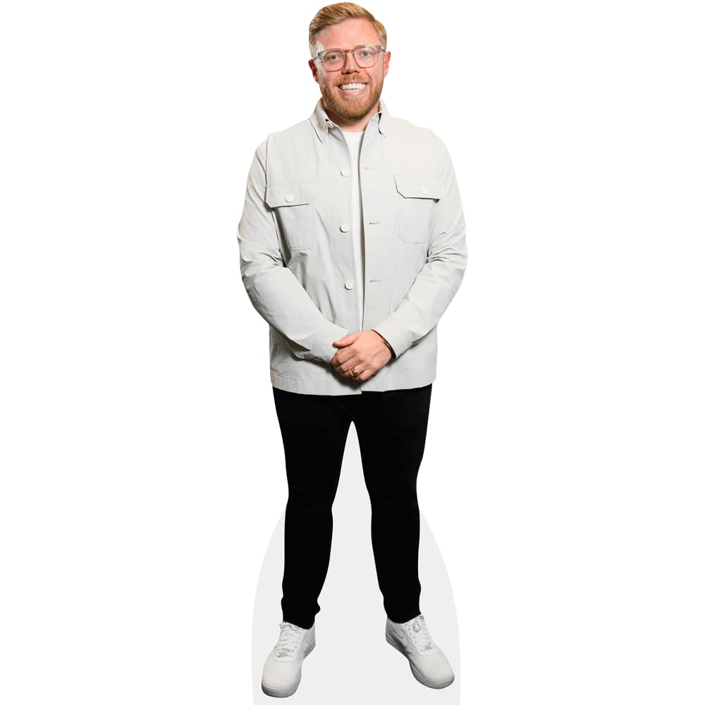 Celebrity Cutouts Mini Size Cutout Rob Beckett (Casual)