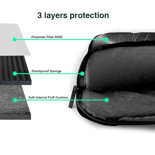 Maletín para laptop impermeable de 13 pulgadas miniatura 5