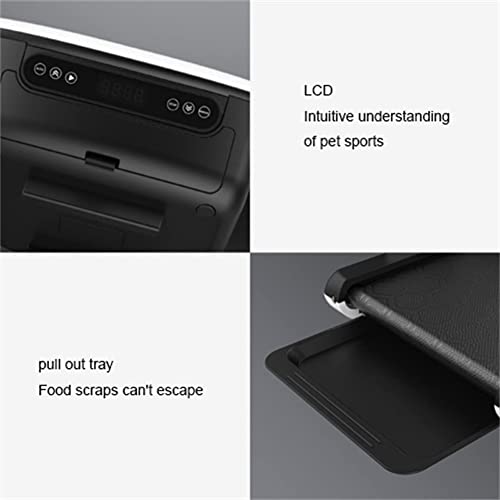 EROFEL Dog Desktop Treadmill, Pet Treadmill with Remote Control and Display Screen 4 Modes Indoor Dogs Exercise Training Equipment, with Safety Fence, Maximum Load: 40 KG - Image 6