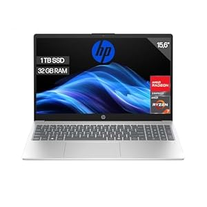 HP 15-fc0240ns – Ordenador portátil de 15.6″ FHD (AMD Ryzen 7-7730U, 32 GB RAM, 1TB SSD, AMD Radeon Graphics, Sin Sistema operativo) Plata – Teclado QWERTY Español