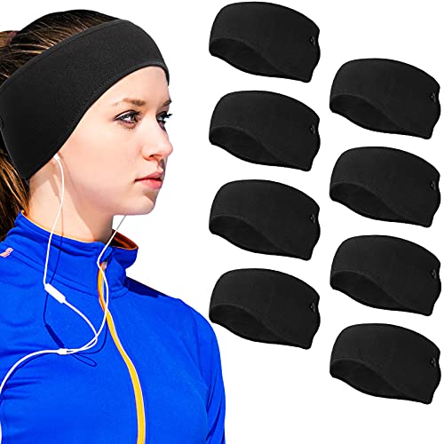 Cintas de pelo térmicas para correr y ciclismo en invierno con forro polar