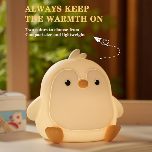 Veilleuse pingouin LED un cadeau amusant pour enfants et bébés à Noël - 5