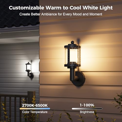 Luces de pared exterior XMCOSY+ con 50% de descuento, ahora $29.99