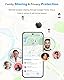 RUIZHI Android Smart Tag - Airtag Tracker kompatibel mit Google Mein Gerät Finden APP, IP67 Wasserdicht, nur Android, für Auffinden von Gepäckanhängern, Handys, Pässen, Schwarz, 1 Stück