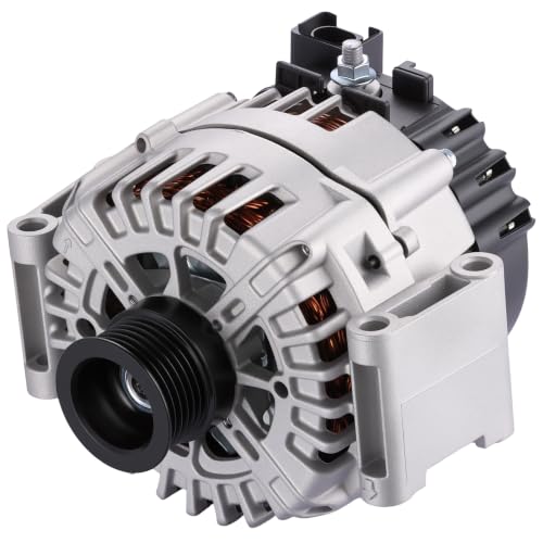 Image of BDFHYK 180A Alternator for Mercedes-Benz E350 3.5L V6 2012-2016, 11804 | For Mercedes-Benz C350 2012, 12V, Clockwise Rotation, 6-Groove