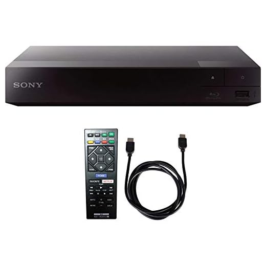 Sony BDP-S1700 Streaming Blu-ray Disc Player with 6ft High Speed HDMI Cable