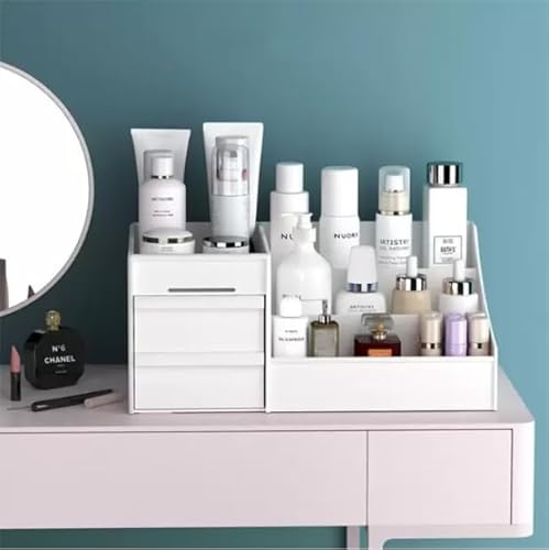 Organizador de Mesa Porta Caneta Maquiagem Cosmeticos Gaveta Escritório Multiuso
