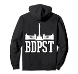 BDPST Heroes 'Square Budapest, la capital de Hungría Sudadera con Capucha