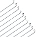 MUNEFE 10pcs 13 2.2mm Spokes, Ferromananese Rims, Two Wheeled Motorcycle Spokes, The ARY for Pro Cyclists(80mm)