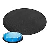 QSZTJJ Above Ground Pool Liner Pad, Pool Ground Cloth,10FT/12FT/15FT Pool Groundsheet, Swimming Pool Mat for Protect Above Ground Pool, Tarp for Under Pool Padding (3m/10ft)