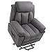 Produktbild HOMCOM Elektrischer Fernsehsessel Aufstehsessel Relaxsessel Sessel mit Aufstehhilfe, Grau, 96L x 93B x 103H cm