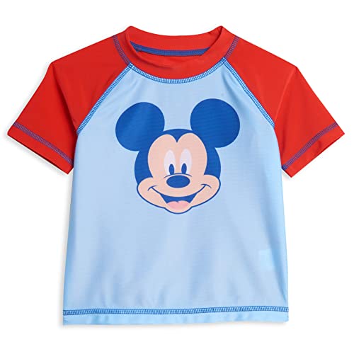 Image of Disney Mickey Mouse Rash Guard and Swim Trunks Outfit Set Infant to Toddler