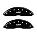 MGP Caliper Covers 10222SMGPBK Black Caliper Cover