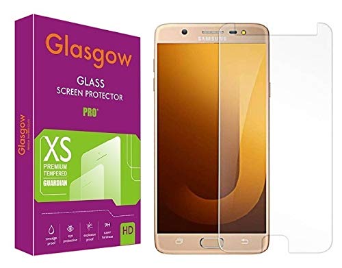 Glasgow 9h+ high definition [hd] tempered glass for samsung galaxy j7 max screen protection premium product [curved edges] [gorilla] edge to edge full screen coverage (B08297SHJ2) Amazon Price History, Amazon Price Tracker