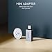 AUKEY USB C Adapter Aluminum [2 Pack] USB 3.0 Adapter Mini Compatible MacBook Pro 2017 / 2016 , Google Chromebook Pixelbook , Samsung Galaxy S9 / S8 / S8+ / Note 8 , Google Pixel 2 / 2XL - Space Gray