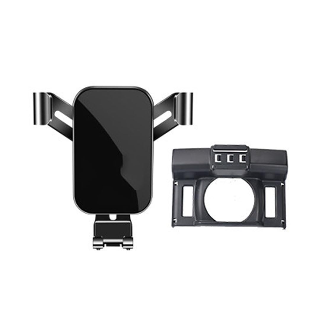 CAKERS Car phone holder,Compatible with Lexus LX 2016–2021,Auto Parts,black
