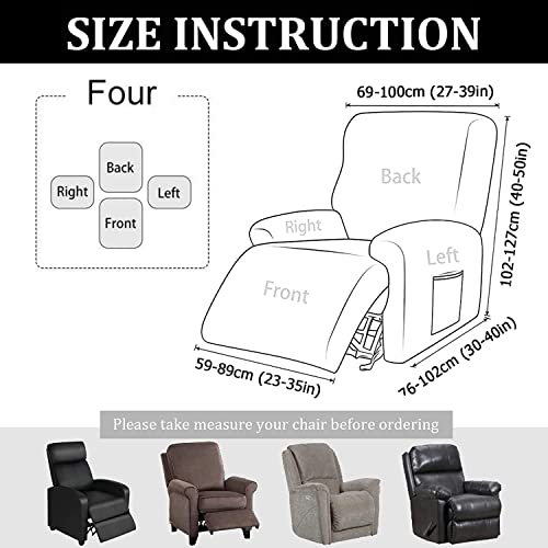 FANSU Copripoltrona Relax Reclinabile Elettrica