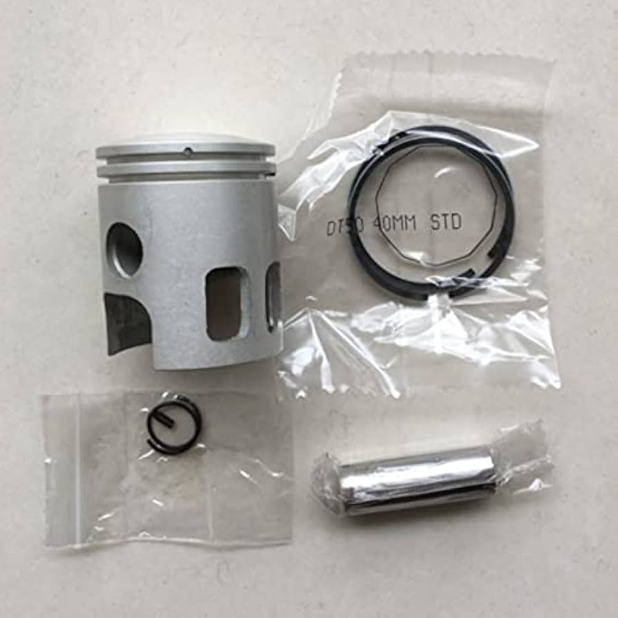 YAMAHA  GT50ピストン　3T2 新品　40mm STD 復刻 ノーマルイサイズピストンセット40mmDT50 空冷 GT50
