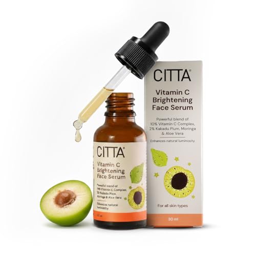 CITTA 12% Vitamin C Brightening Face Serum – For Oily, Combinatio...
