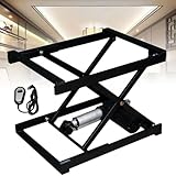 Tavolo elevatore elettrico a forbice con piattaforma regolabile con telecomando senza fili...