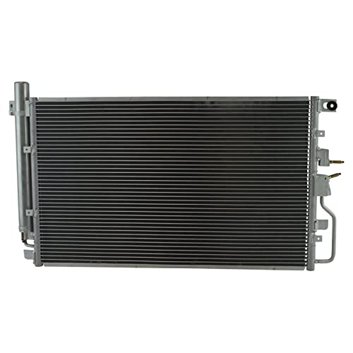 Image of TRQ Air Conditioning A /C Condenser Receiver Drier Compatible with 2008-2015 Chevrolet Equinox 2010-2015 GMC Terrain 2008-2009 Pontiac Torrent 2007-2009 Suzuki XL-7 GM3030284