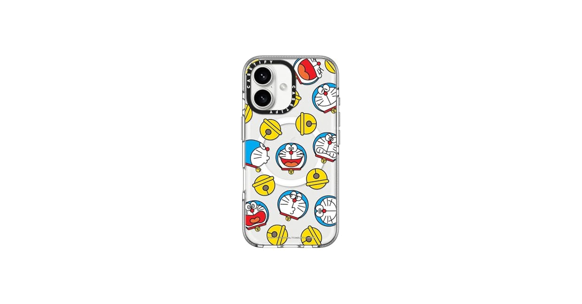casetify iPhone16用 ドラえもん Amazon.co.jp: CASETiFY クリア MagSafe対応iPhone 16 ケース