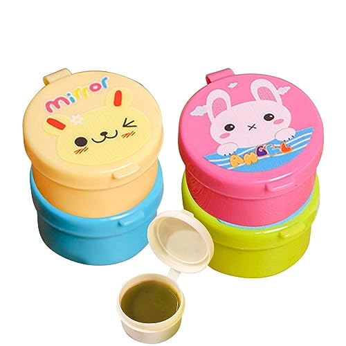 タレビン 醤油差し ソース入れ ミニ 小型調味料容器 かわいい たれ ソース 調味料 容器 食品グレード サラダ ドレッシングボトル ケチャップサブボトル ディスペンサー 弁当箱 携帯用 (かわいい大根(3本))(可愛いソースボックス4個)