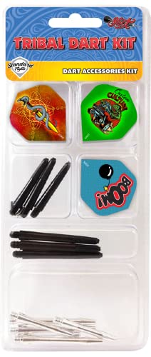 Shot! Darts Tribal Dart Kit-Dart Accessories-21 Piece Darts Accessory Pack