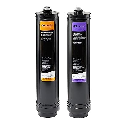 KINETICO K5 REVERSE OSMOSIS TASTE ODOR 9306B & CARBON SEDIMENT FILTER 9461A CARTRIDGES. Filter Cartridge Set for Kinetico K2 K5 & KRO Plus systems. (Part No 9306 ORANGE & 9461 PURPLE)