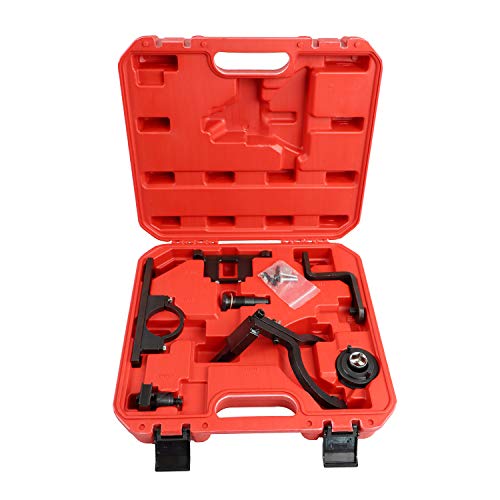 ABN Master Timing Tool Kit - 7 Piece Set, Cam Belts Water Pump Tools, Complete 4.0L V6 Assortment, Toolbox for Mechanics
