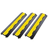 canaleta electrica precio MATERIAL DE GOMA DE GRADO INDUSTRIAL: Adopte una cubierta superior abatible de PVC de caucho de grado industrial que tiene una gran capacidad de carga, construida de caucho de alta densidad con una capacidad de carga de 10t-15t para un paso de vehículo pesado, también los materiales de caucho se pueden reciclar y reutilizar para fabricar otros productos de caucho sin contaminar el medio ambiente