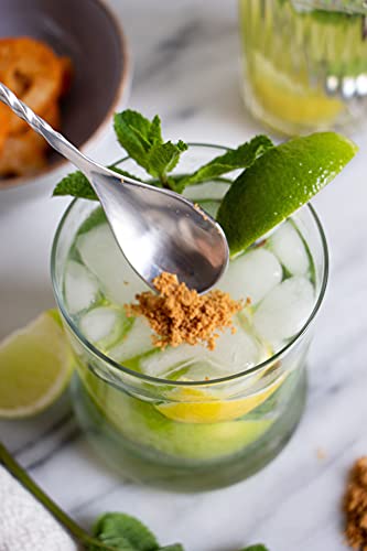 Cosmo 2er Barlöffel Rühroffel Set | in hochwertigem Edelstahl | mit langem Griff | 30,5 cm lang | Im Spiralmuster - Image 3