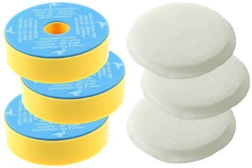 First4spares Washable Pre Motor Filters and Post Motor Filter Pads Kit for Dyson DC14 Vacuum Cleaners (3 of Each)