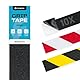 FIXWERK Antirutsch Klebeband | Grip Tape | selbstklebend | wetterfest | rutschfest | 5cm x 30cm | 10 Stück (schwarz)
