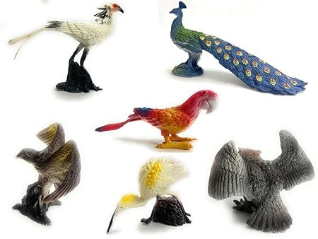 Bestie toys Bird Figures & Collectible 6 pcs Big Bird Figurines for Kid ETC (B0D9DCCSMV) Amazon Price History, Amazon Price Tracker