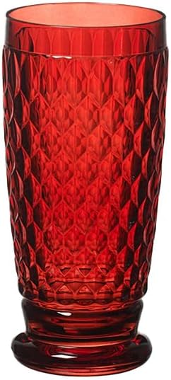 Villeroy & Boch Boston Colored Highball Glass - Red