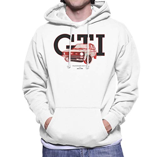 Volkswagen Golf GTI Since 1976 Men's Hooded Sweatshirt