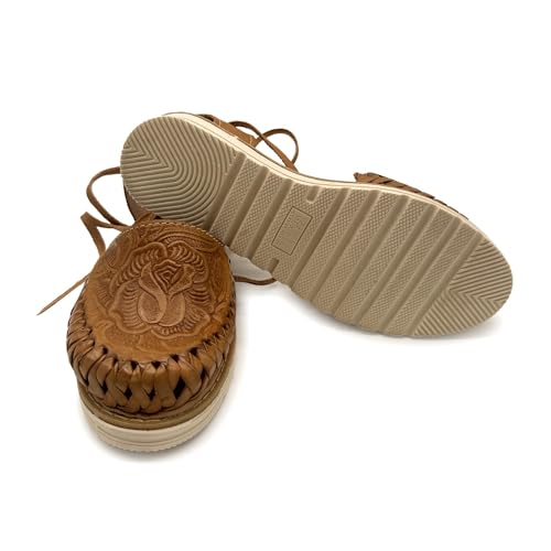 Women’s Lace Up Leather Sandals, Authentic Mexican Huarache Sandals4