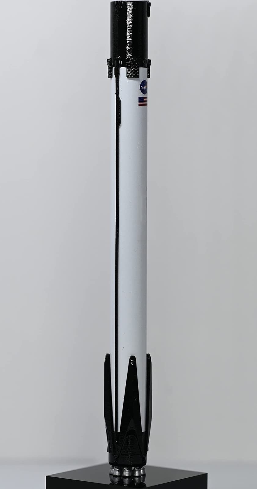 Modello Razzo Spaziale Falcon 9 con Equipaggio del Drago 1:233, Starship Rocket Modello,Un Grande Regalo per Gli Appassionati Aerospaziale
