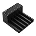 ORICO USB 3.0 5 Bay Hard Drive Docking Station with Offline Cloning for 2.5/3.5 SATA HDD SSDs Max Up to 90TB Plug and Play Flat-Down-6558US3-C