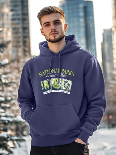 Sweat à capuche homme doux couleur Future Dusk coupe ajustée 40 - 2
