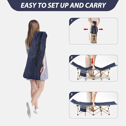 Folding-Camping-Cot-for-Sleeping-Portable-Cots-for-Adults-Heavy-Duty-Cot-Bed-550LBSMax-Load-Extra-Wider-Cots-with-Large-Pocket-for-Outdoor-Office-BeachBlue