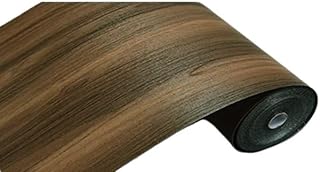 Linoleum Boden, Fußbodenbelag 40CM Antifouling Rolle Material Holzmaserung Self-adhesive Wand Aufkleber Boden Aufkleber Hintergrund Wand Dekoration Schlafzimmer Küche(A)