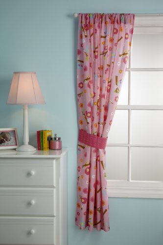 Little Bedding Window Panel, Sweet Lil Birds